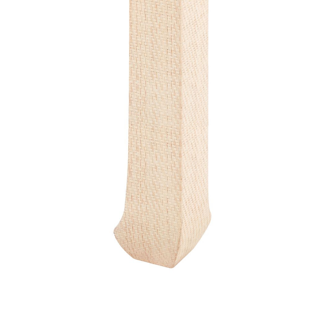 Mercer Natural Game Table Chow leg detail