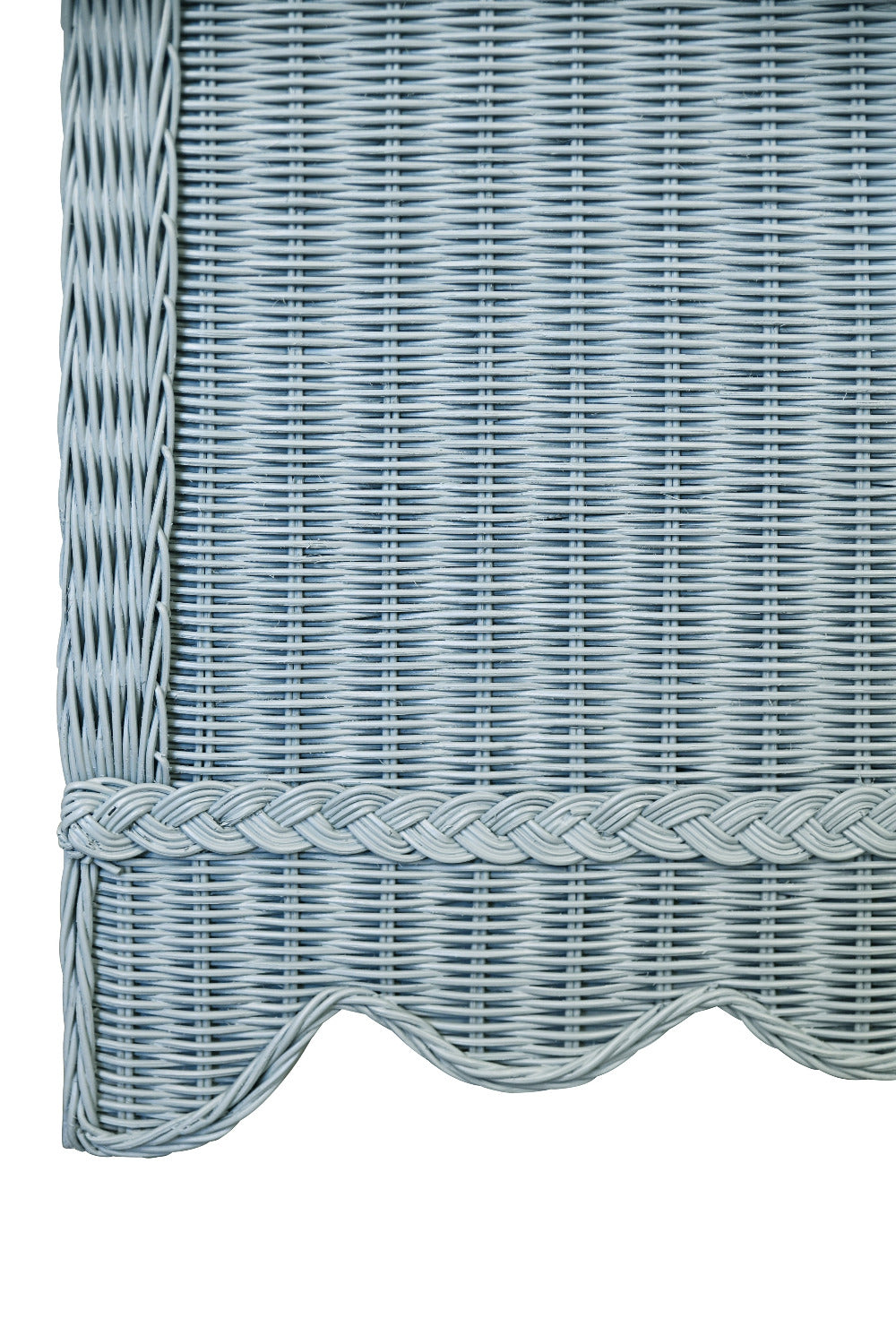 Bailey Light Blue Buffet - Four Door Rattan Cabinet - Dear Keaton