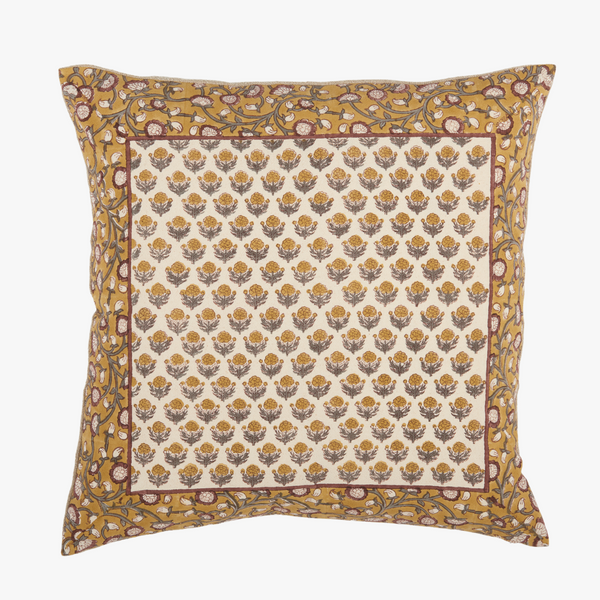 Bailey Mustard Pillow Cover