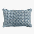 Baku Azure Lumbar Pillow Cover