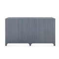 Banbury Denim Grasscloth Double Dresser Finished Back
