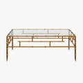 Barlow Gold Bamboo Cocktail Table