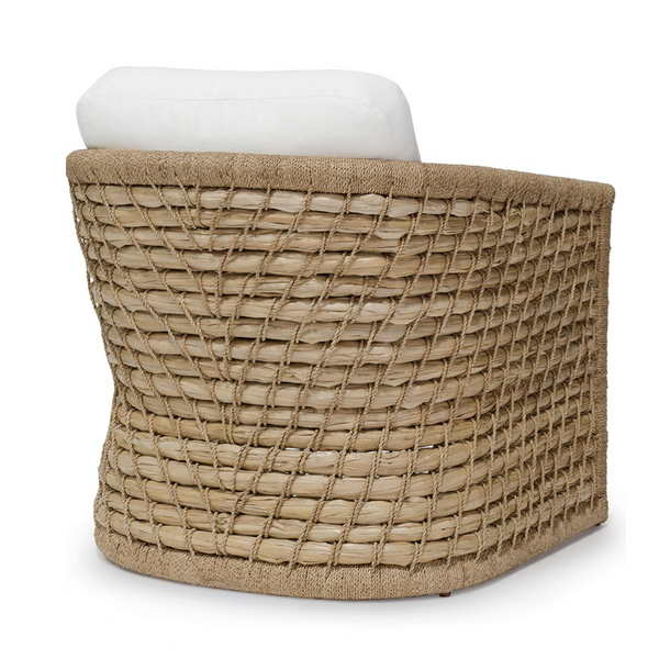 Barrel Back Capitola Rattan Lounge Chair