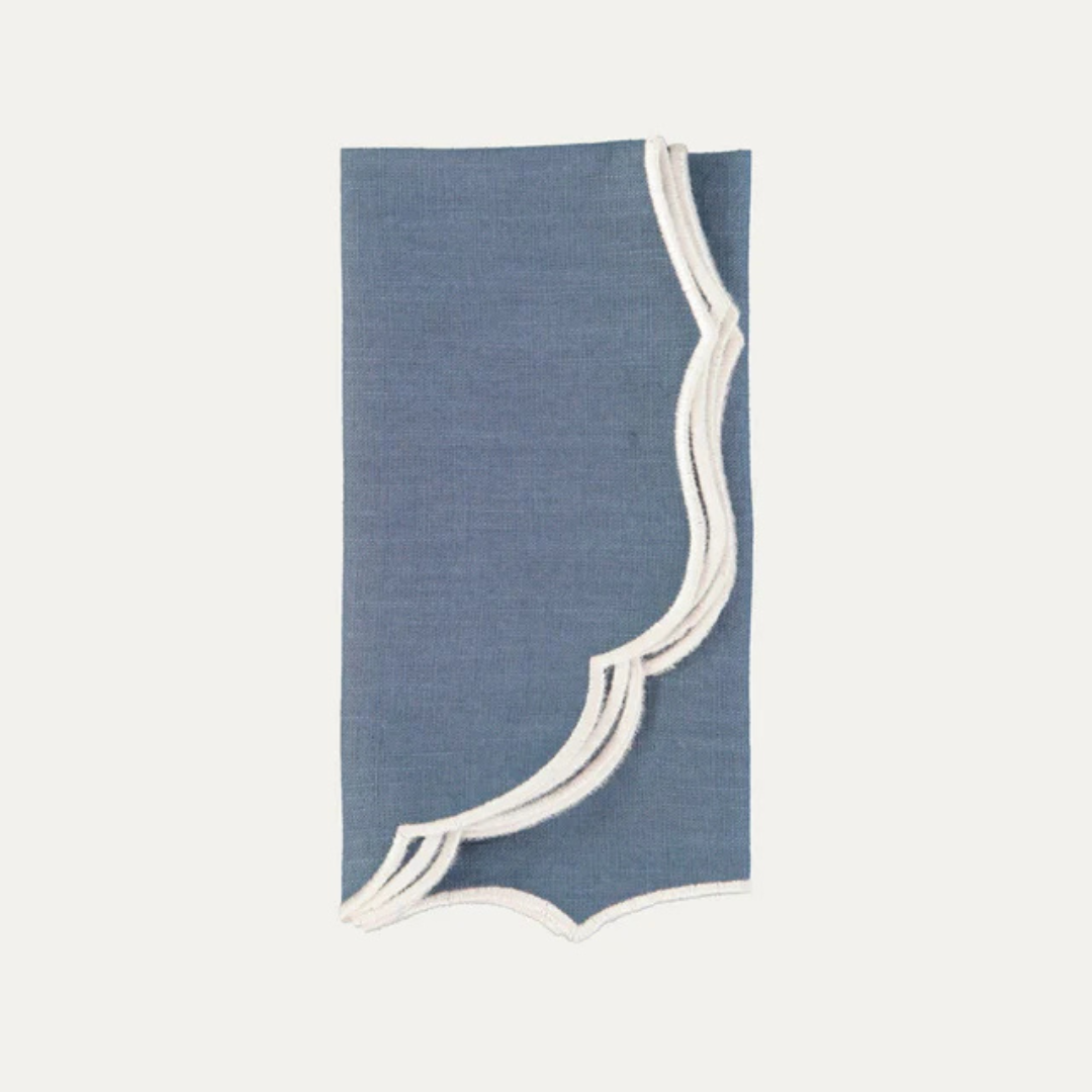 Bateau Blue Napkin