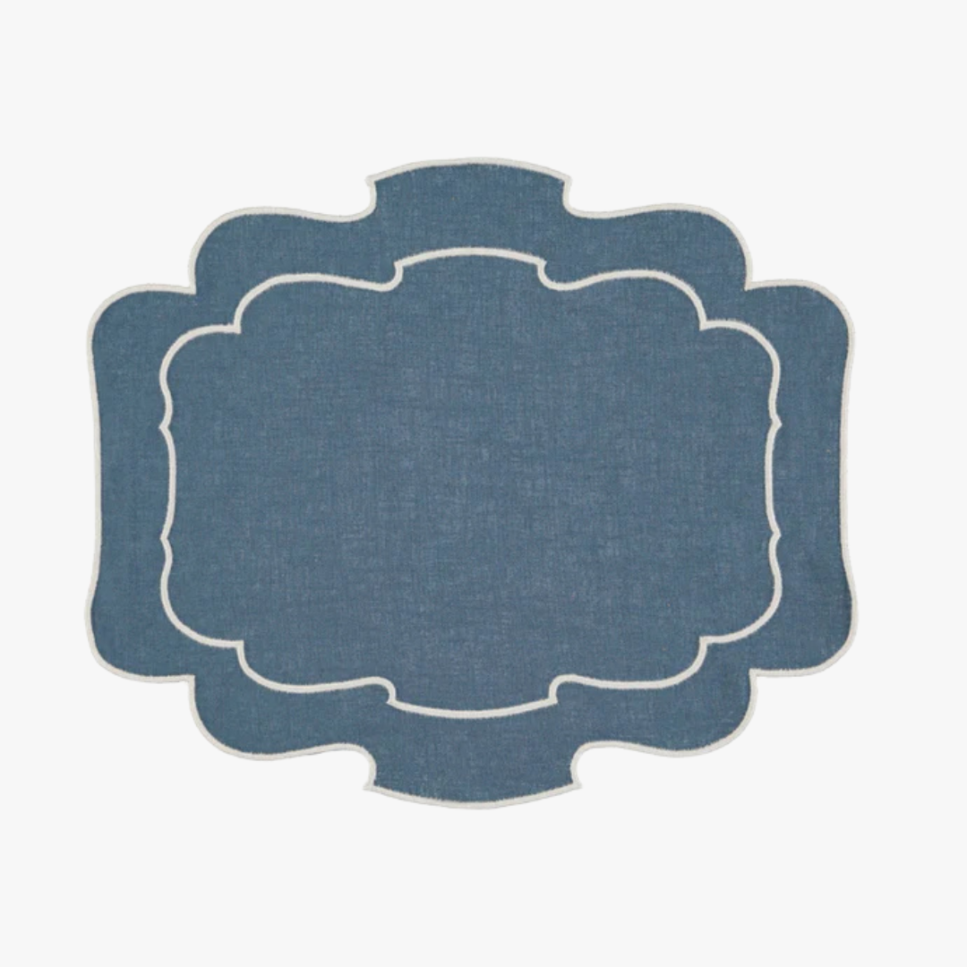 Bateau Blue Placemat