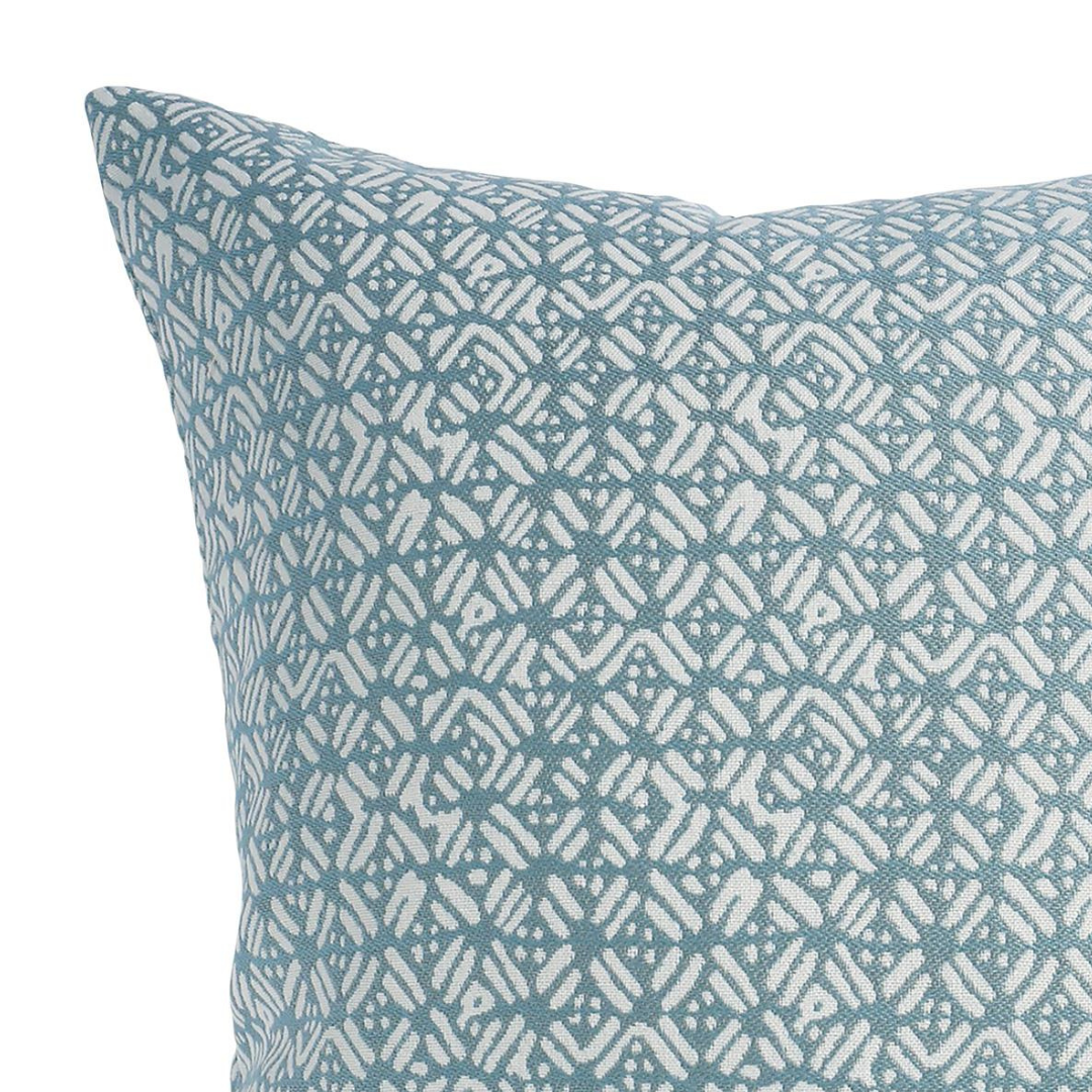 Batik Mineral Outdoor Pillow Cover pattern closeup