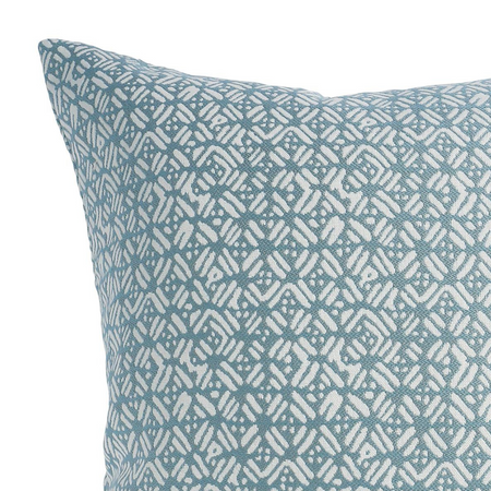 Batik Mineral Outdoor Pillow Cover pattern closeup