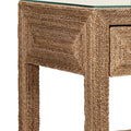 Bayview Woven Rope Console corner detail