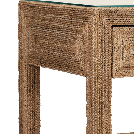 Bayview Woven Rope Console corner detail