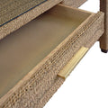 Bayview Woven Rope Desk -  interior of drawer