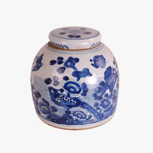 Bird and Bloom Ming Jar