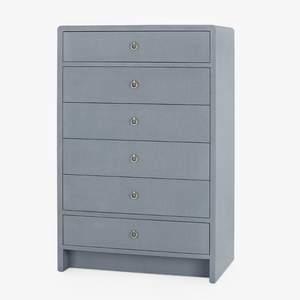 Blaine Tall Grey Dresser