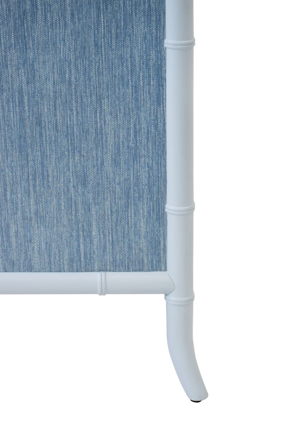 Blakewell Blue Chest - Bamboo leg detail