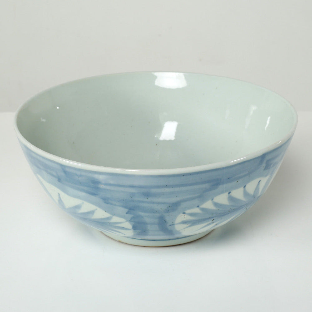 Blue Handpainted Freya Bowl interior