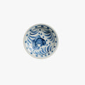 Blue and White Fish Trinket Dish - Hand Painted Chinoiserie