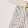 Briggs Table Lamp Stripes Closeup