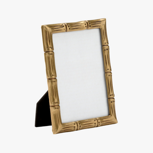 Brass Bamboo Photo Frame
