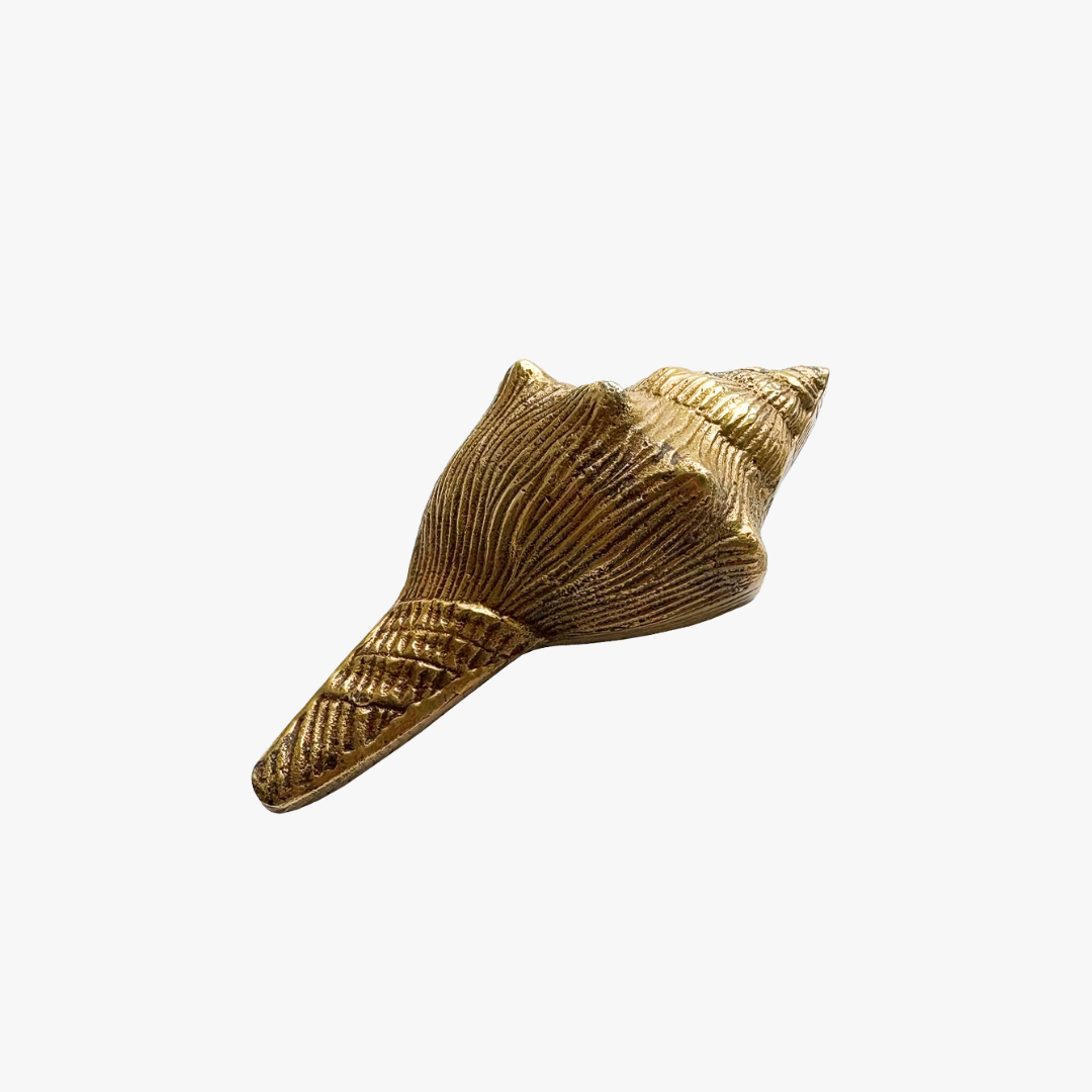 Brass Conch Shell Paper Weight