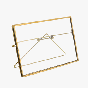 Brass Easel Horizontal Frame