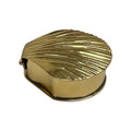 Brass Shell Lidded Box side view