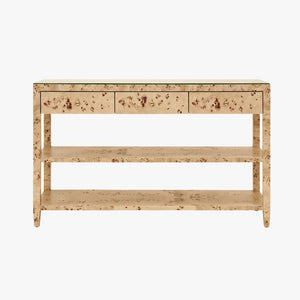 Brayden Burl Console Table