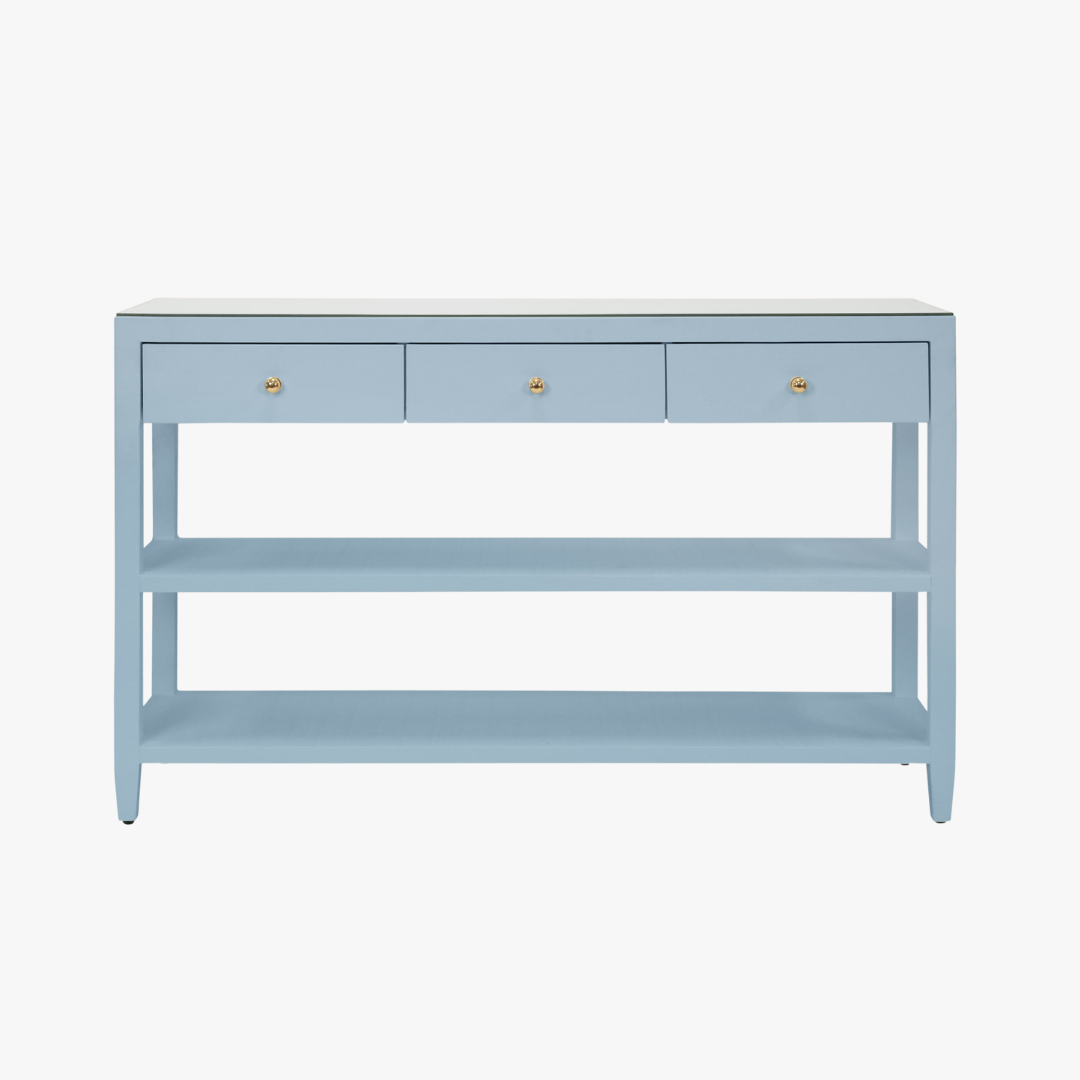 Brayden Light Blue Console Table by Dear Keaton