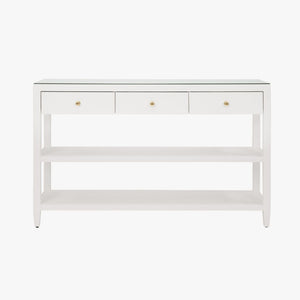 Brayden White Console Table