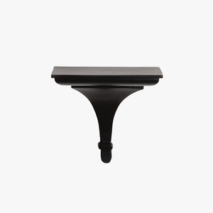 Breton Black Wood Wall Bracket