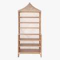 Brighton Rattan Etagere designed by Amanda Lindroth