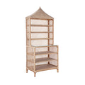 Brighton Rattan Etagere side view