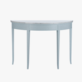 Brussels Pale Blue Demilune Console