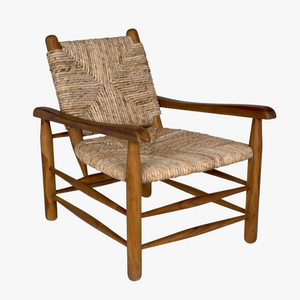 Burek Woven Rush Chair