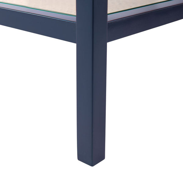 Andrea Midnight Console Table leg