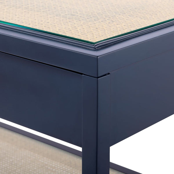 Andrea Midnight Console Table closeup