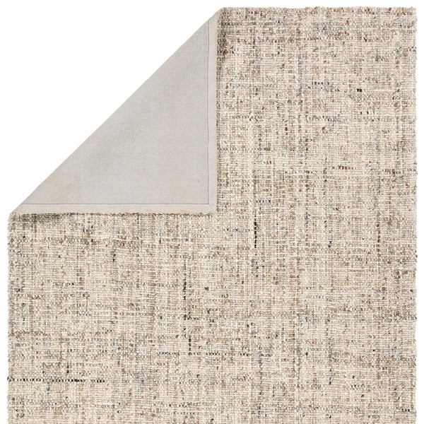 Crosby Pebble Wool Rug with Cotton Backing