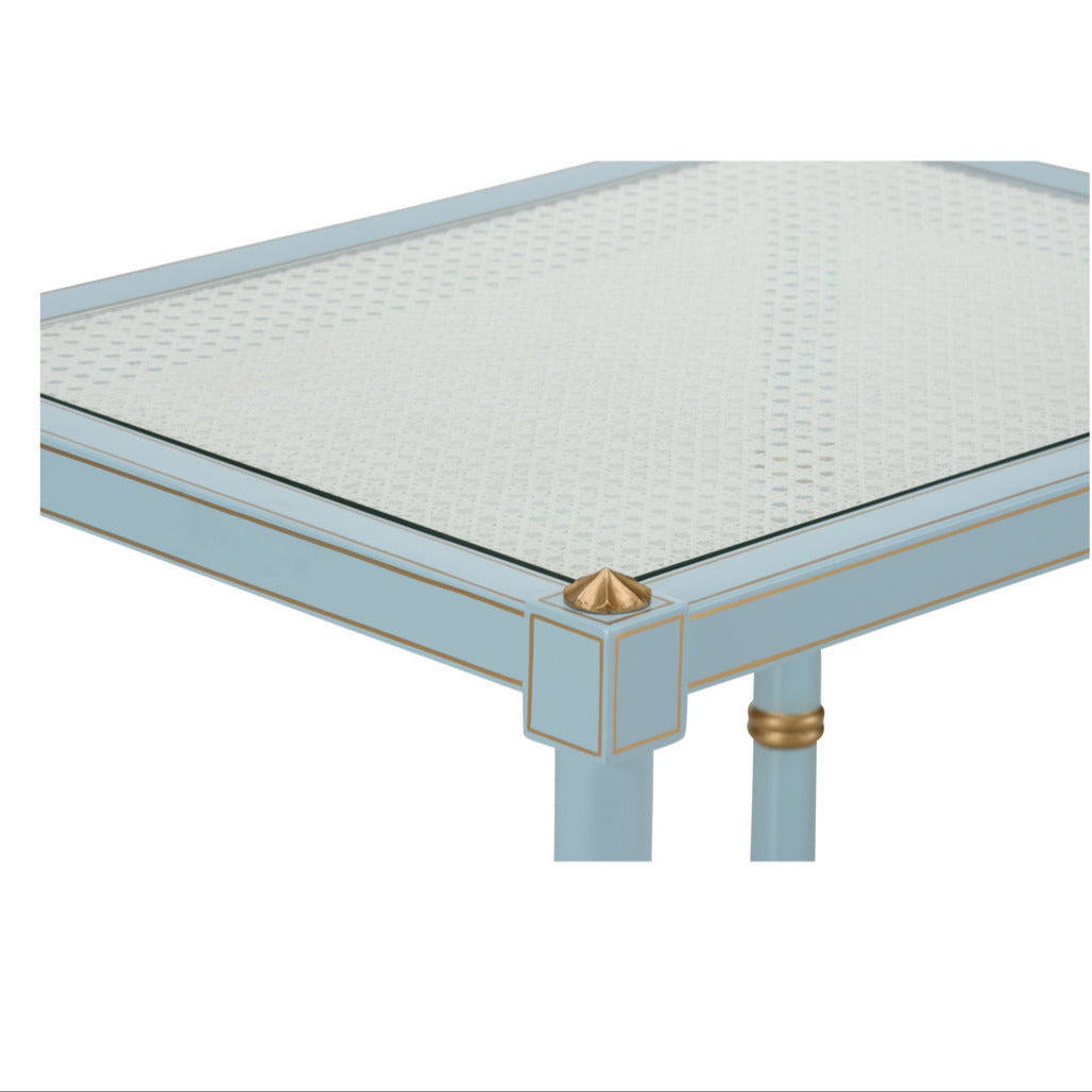 Cabana_Blue_Side_-_white_cane closeup