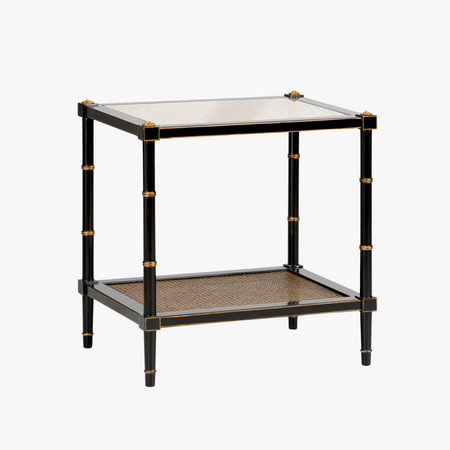 Cabana Cane Side Table