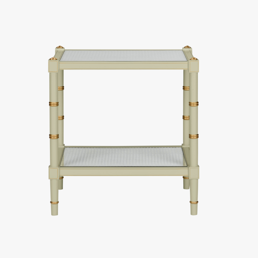 Cabana Celery Side Table