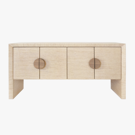 Calum Natural Grasscloth Buffet