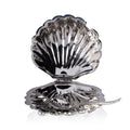 Cap Ferrat Fan Shell Bowl with spoon - open lid