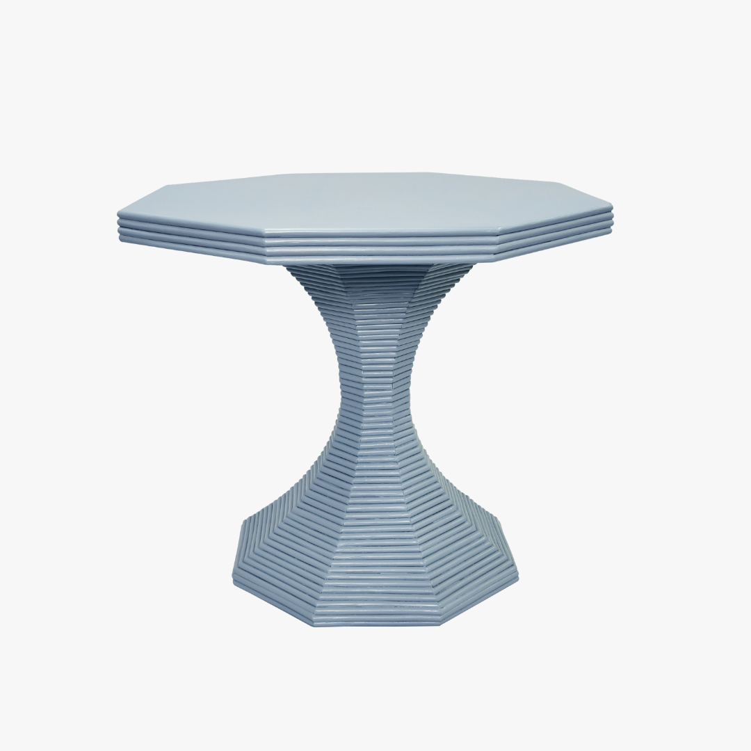 Cape Light Blue Accent Table