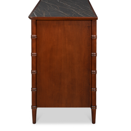 Capistrano Commode Chest - side view