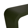 Captiva Green Waterfall Console closeup