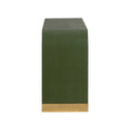 Captiva Green Waterfall Console side view