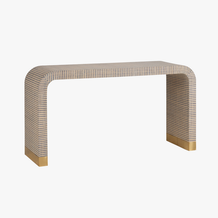 Captiva Stripe Waterfall Console