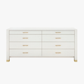 Cardiff White Sand Grasscloth Dresser