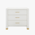 Cardiff White Sand Grasscloth Nightstand