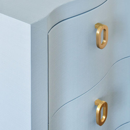 Castella Light Blue Side Table Closeup