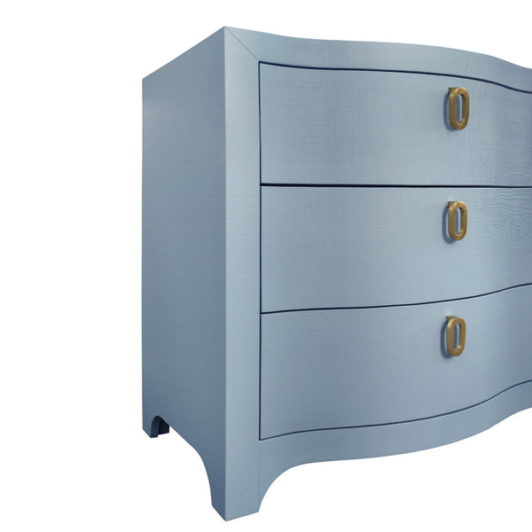 Castella Light Blue Dresser - Textured Double Dresser