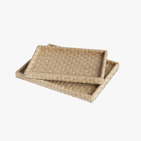 Caswell Small Woven Tray Set
